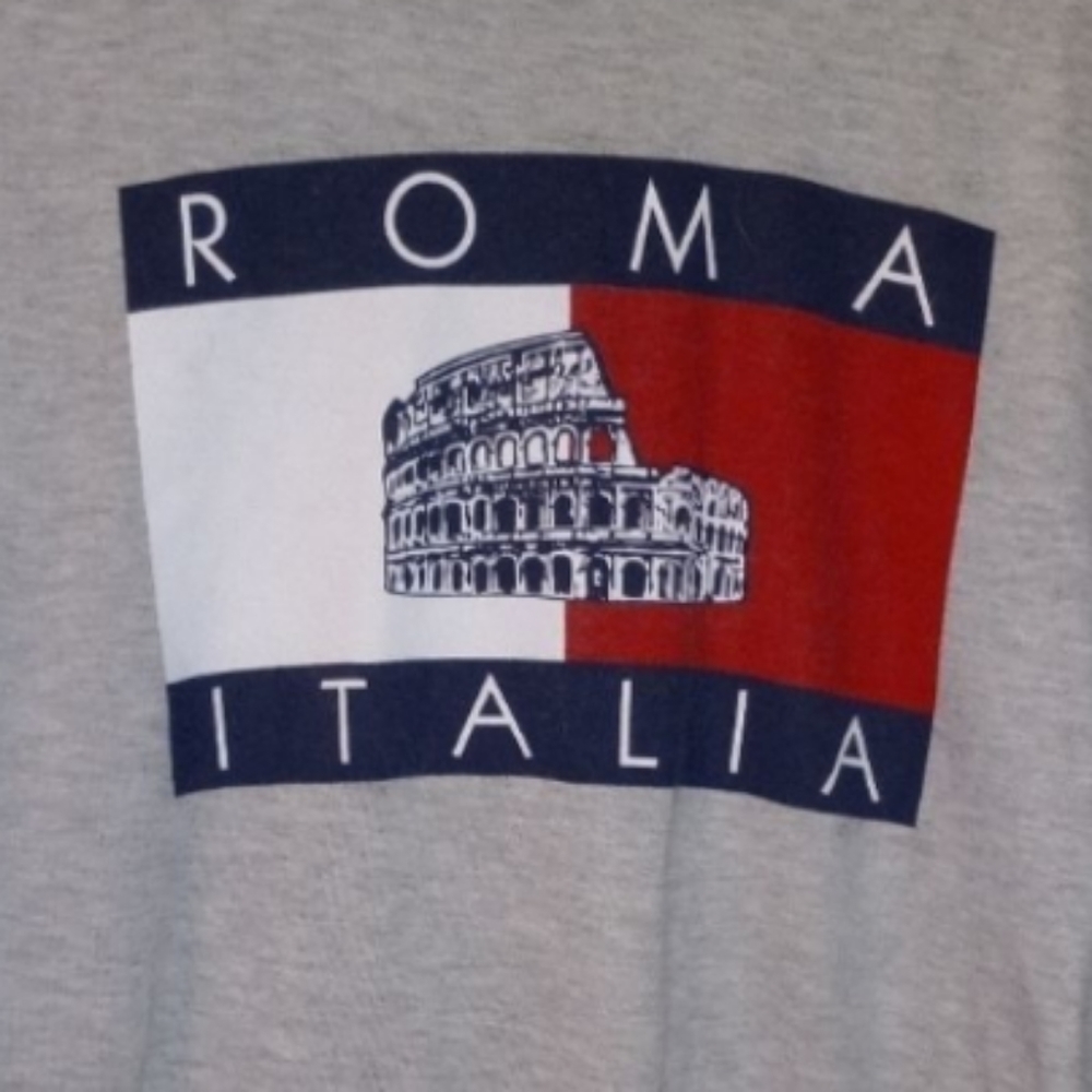 🐮 🐄 Roma Italia Men's Short Sleeve T-Shirt